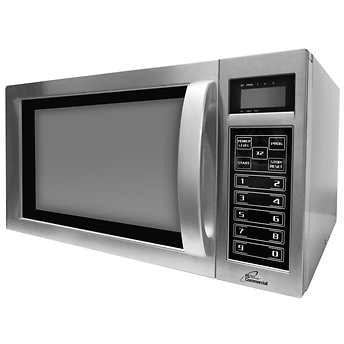 0.9 cu. ft. Stainless Steel Commercial Grade Microwave-Kitchen appliance-www.Shopthatapp.com-Snake Oil Guru