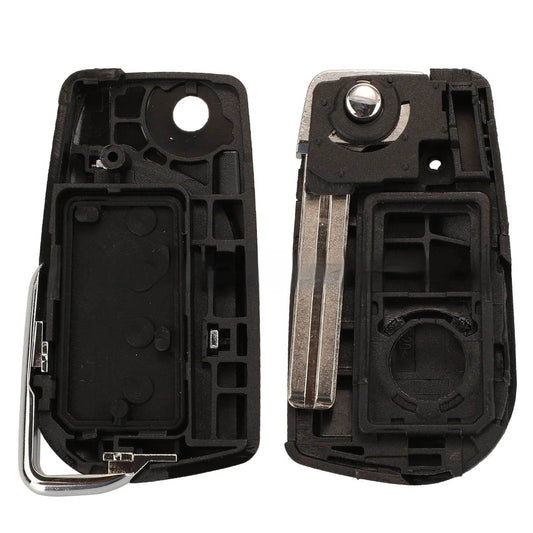 Folding Key Shell Camry Reeling Ruizhi Highlander Remote Control Key Shell 4 Keys - www.Shopthatapp.com