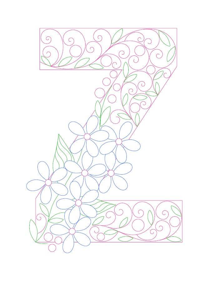 Paper Filigree Painting Kit - Letters - www.Shopthatapp.com