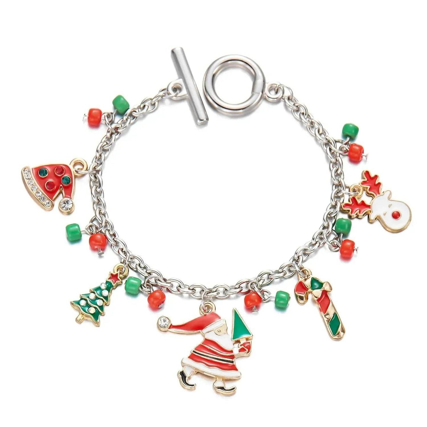Christmas advent charm bracelet Nutcracker Charm Bracelet - www.Shopthatapp.com