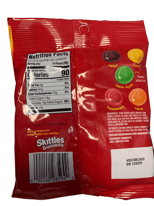 Skittles Original Gummies 164G - U.S Edition - www.Shopthatapp.com
