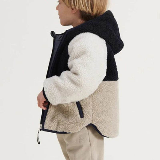 Children's Double-sided Wear Hooded Cotton Coat Jacket - www.Shopthatapp.com