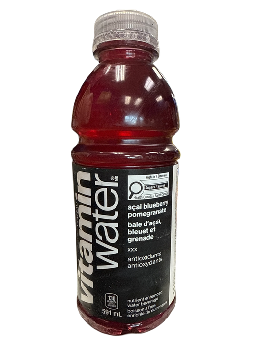 Vitamin Water Acai Blueberry Pomegranate Flavour 591ML - Canadian Edition - www.Shopthatapp.com