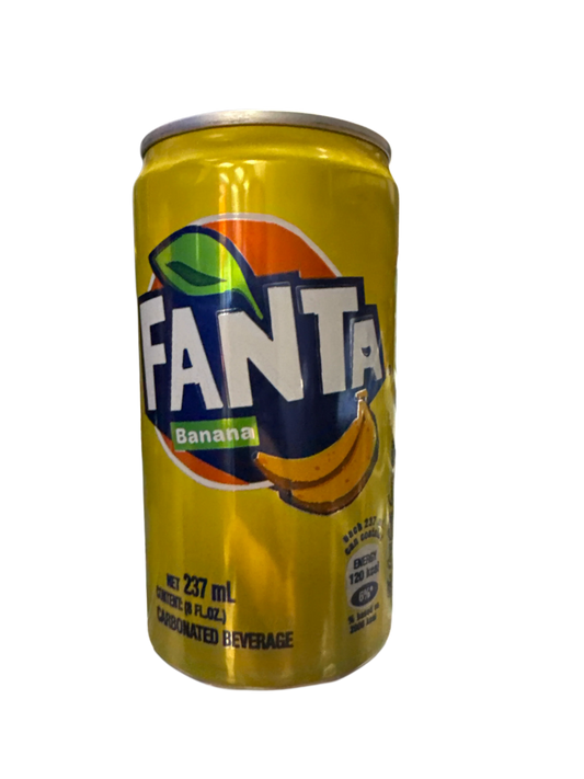Fanta Banana Flavoured Can 237ML - Trinidad and Tobago Edition - www.Shopthatapp.com