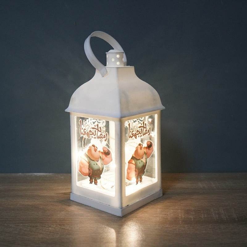 Wind Lantern Plastic Decoration For Eid Mubarak Ornament - www.Shopthatapp.com