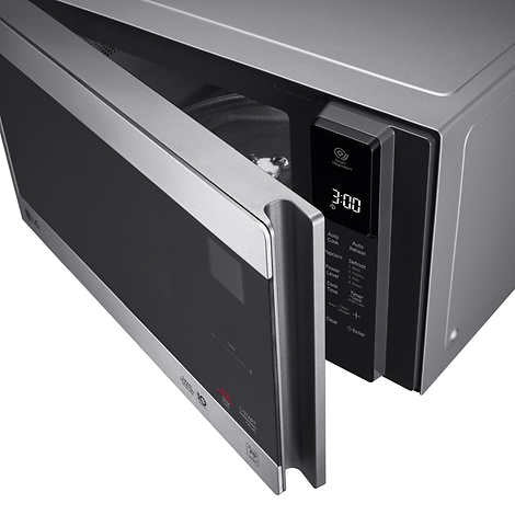 0.9 cu. ft. NeoChef Countertop Microwave with Smart Inverter and EasyClean - Stainless Steel - www.Shopthatapp.com