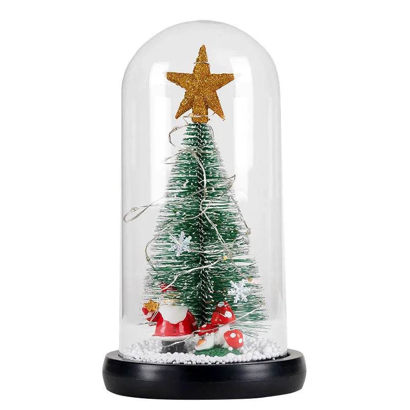 Creative Christmas Gifts Cedar Window Decorations - www.Shopthatapp.com