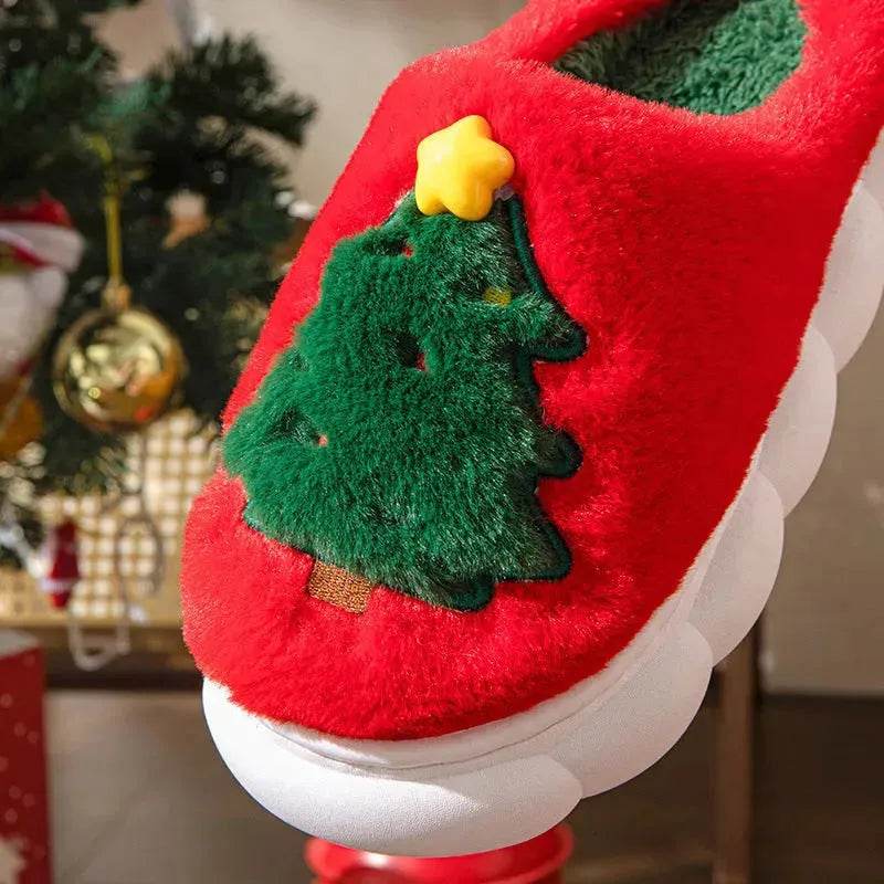 Christmas Tree Women's Home Slippers - www.Shopthatapp.com