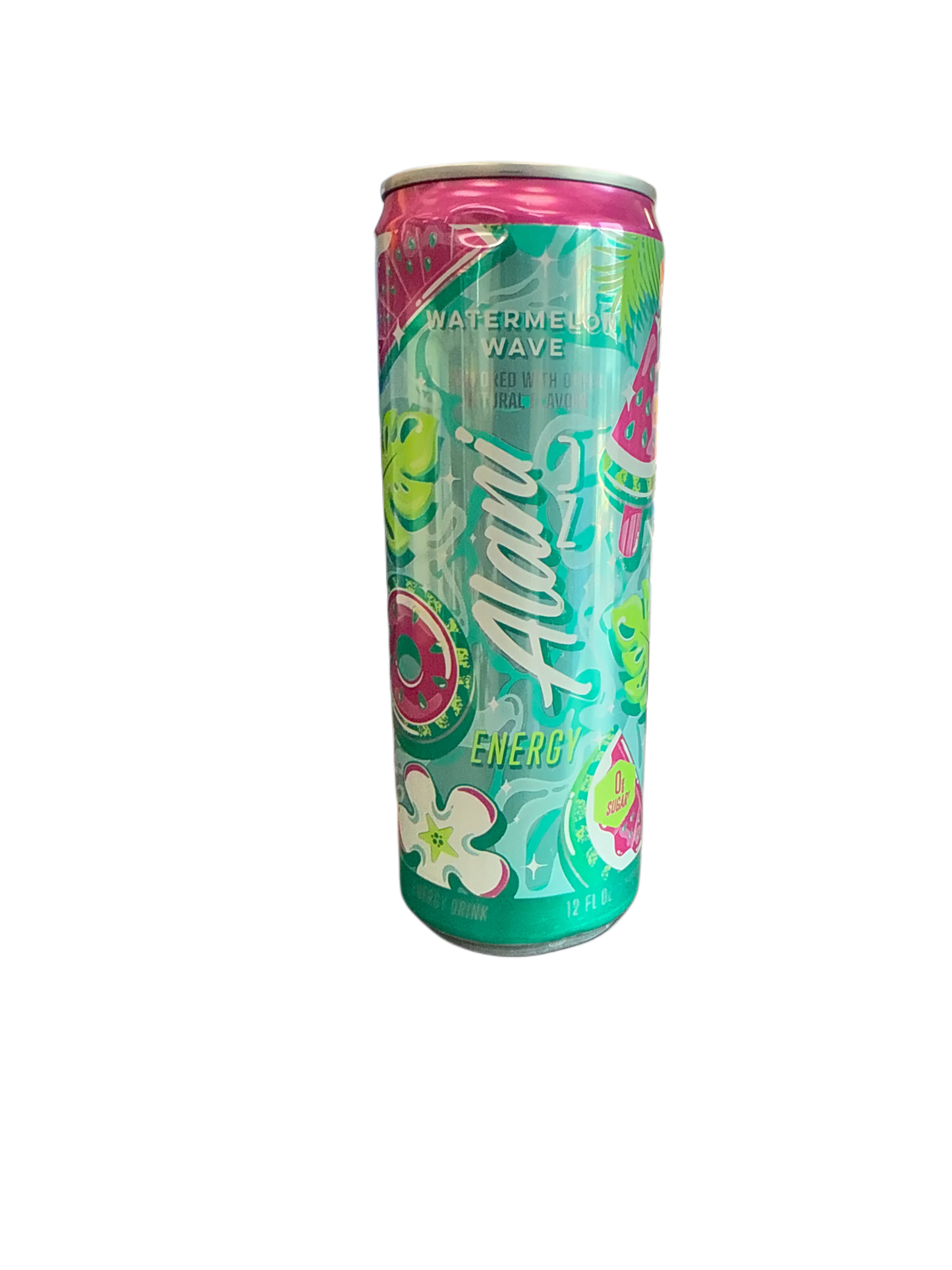 Alani Watermelon Wave Energy Drink 355ML - Green can - International Edition - www.Shopthatapp.com
