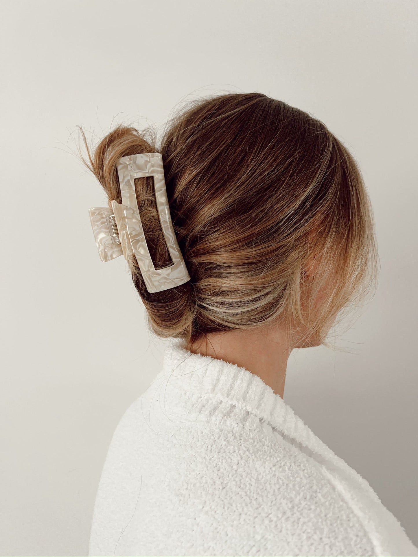 Große Haarspange mit Klauenmotiv, 10,5 cm