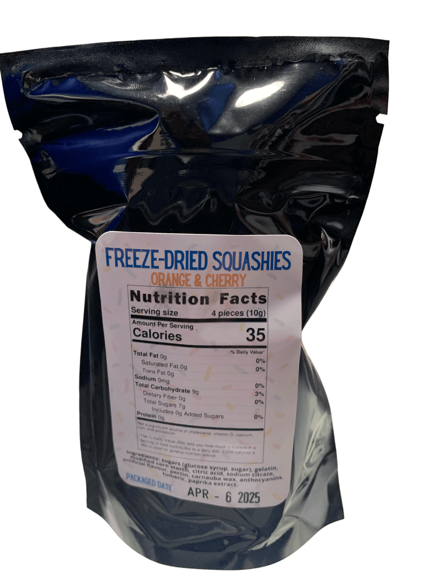 Extreme Snacks Freeze Dried Orange And Cherry Squash 100G - Canadian Edition - www.Shopthatapp.com