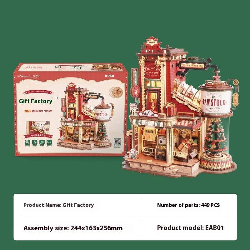 3D Puzzle Wooden Assembly Block Toy - www.Shopthatapp.com