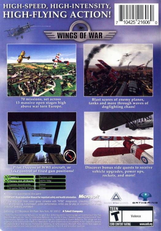 Wings of War (usagé) - www.Shopthatapp.com