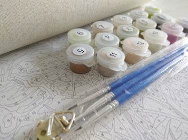 Mom and baby elephant painting - www.Shopthatapp.com