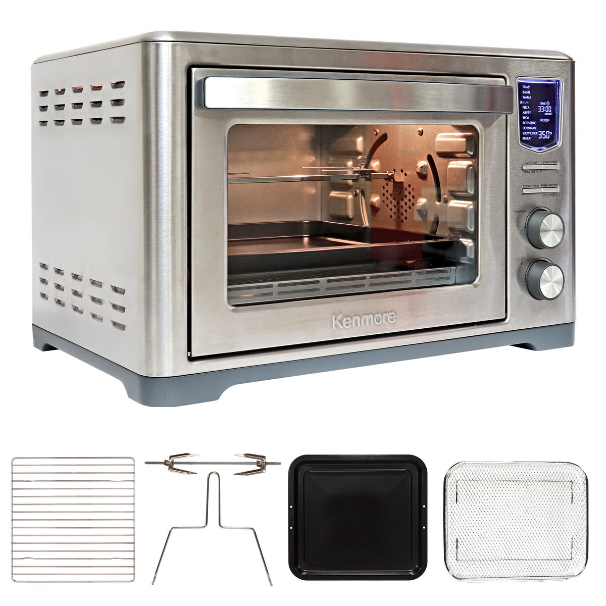 11- in-1 Digital Air Fryer Convection Toaster Oven with Rotisserie-Kitchen appliance-www.Shopthatapp.com-Snake Oil Guru