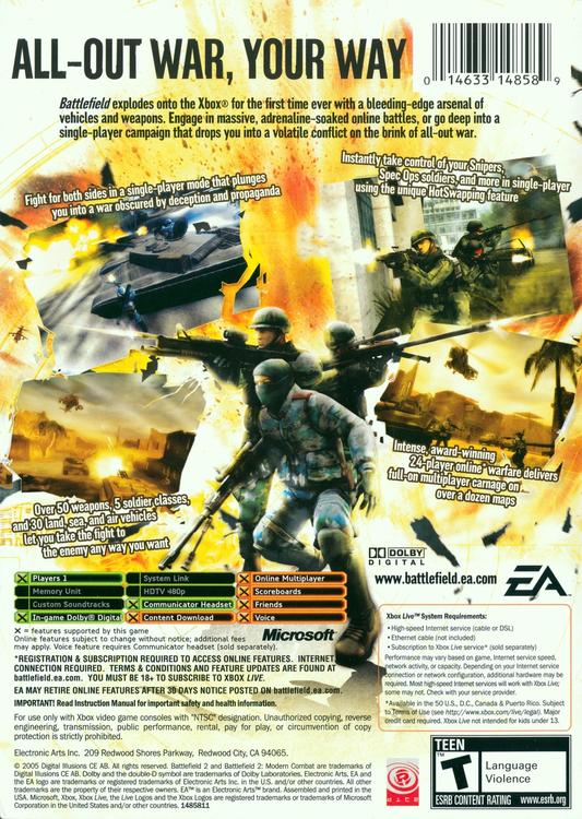Battlefield 2: Modern Combat (usagé) - www.Shopthatapp.com