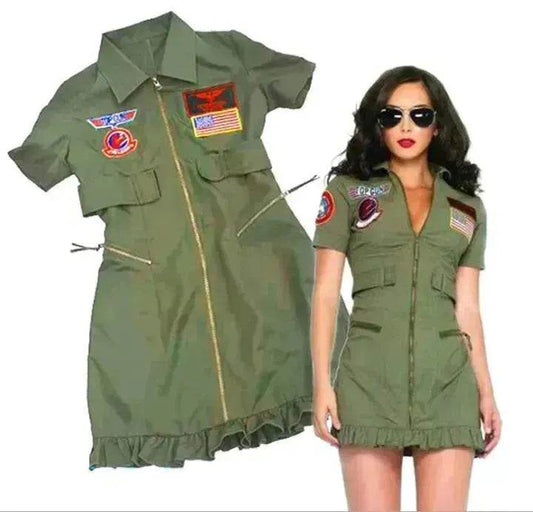 Female spy costume game uniform - www.Shopthatapp.com