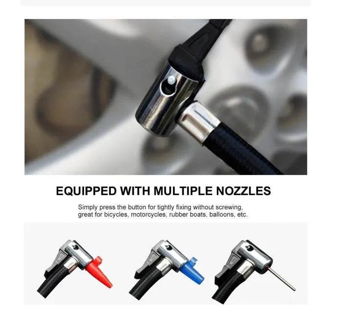 Digital Tire Inflator - DC 12 Volt Car Portable Air Compressor - www.Shopthatapp.com