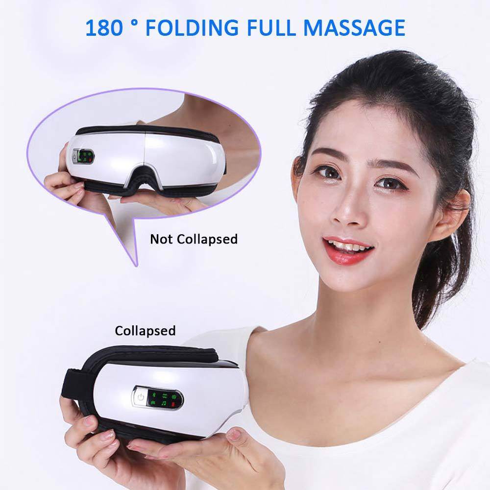 Smart eye massager mask