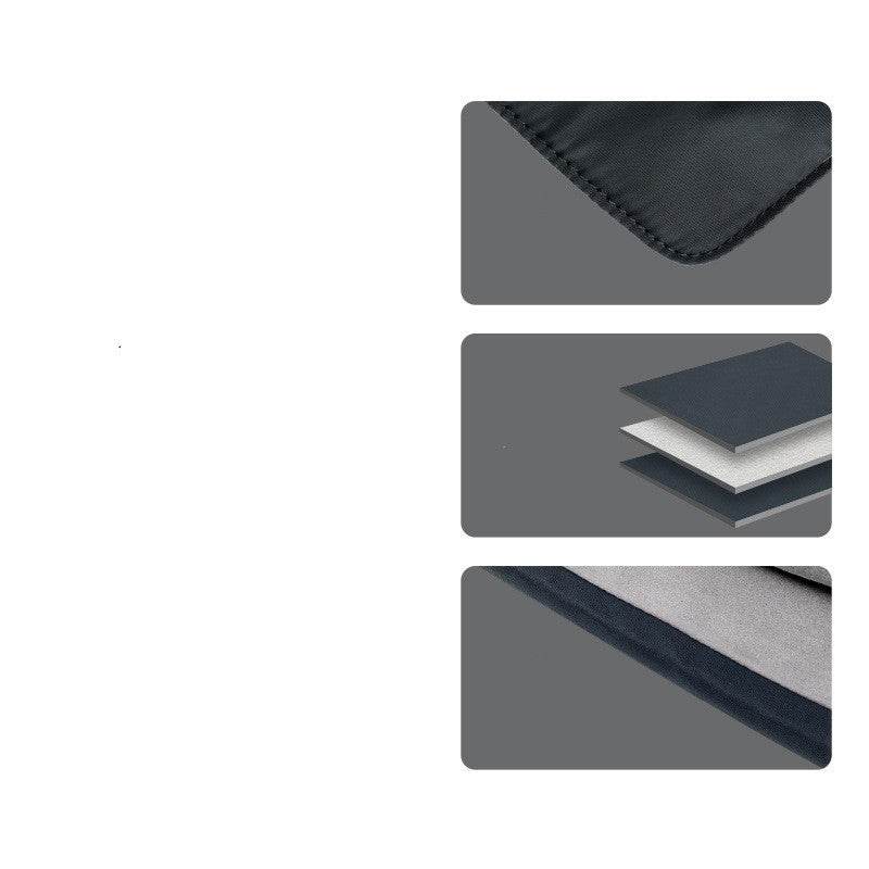 Black and white laptop bag laptop protective cover - www.Shopthatapp.com
