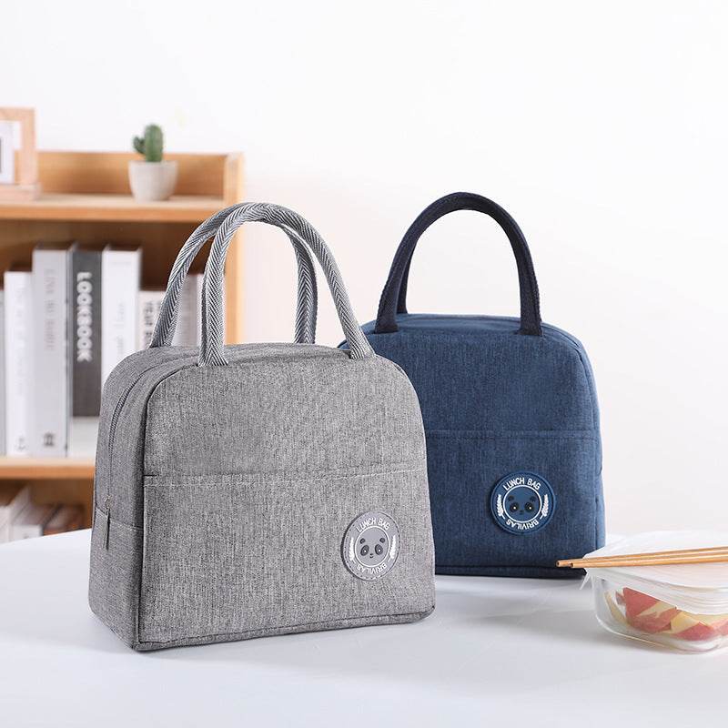 Oxford Cloth Lunch Box Bag with Aluminum Foil Insulation Layer - www.Shopthatapp.com