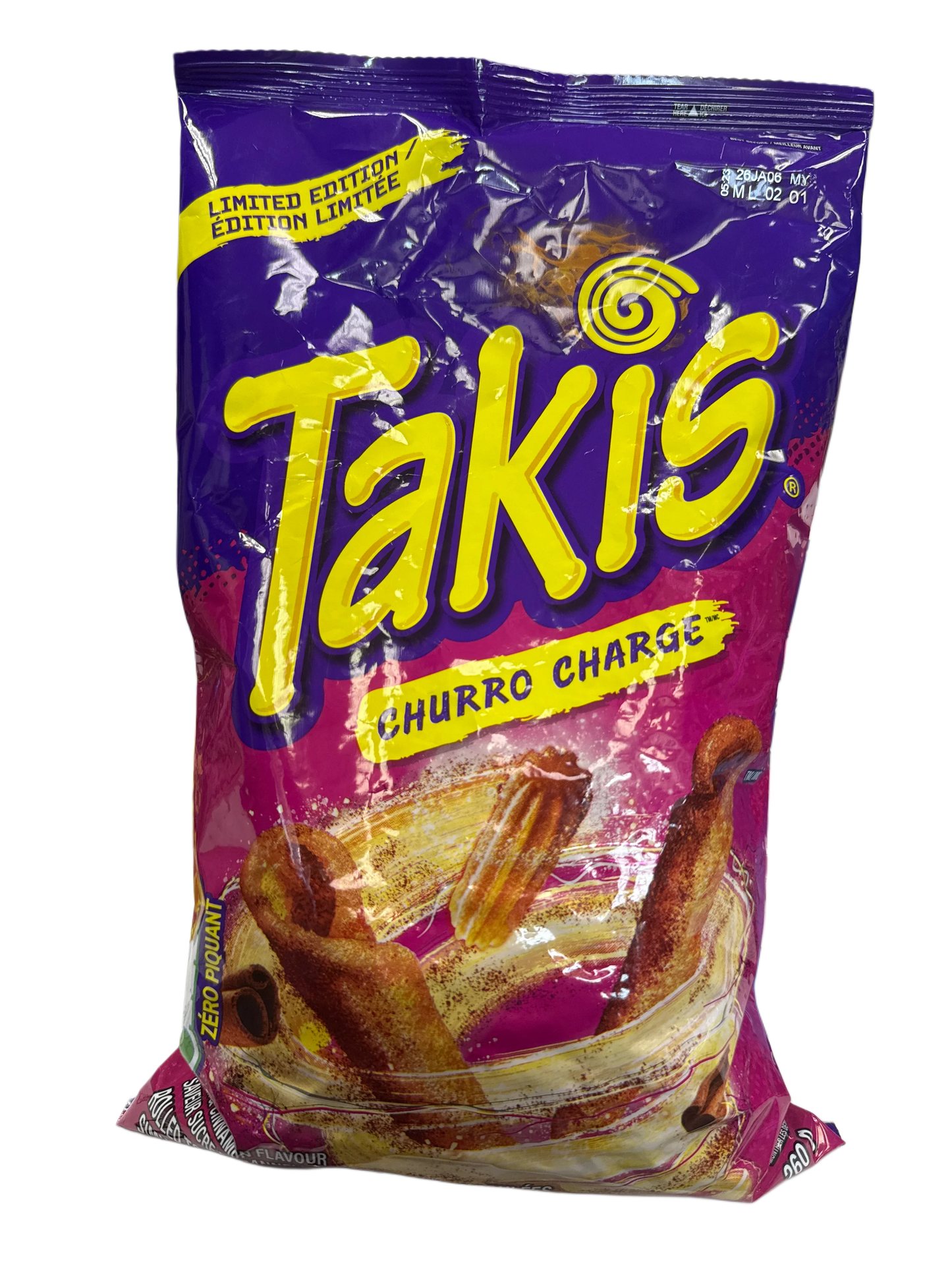 Takis Limited Edition Churro Charge 260G - Canadian Edition - www.Shopthatapp.com