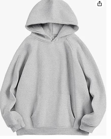 Women's Solid Color Long Sleeved Sweatshirt - www.Shopthatapp.com