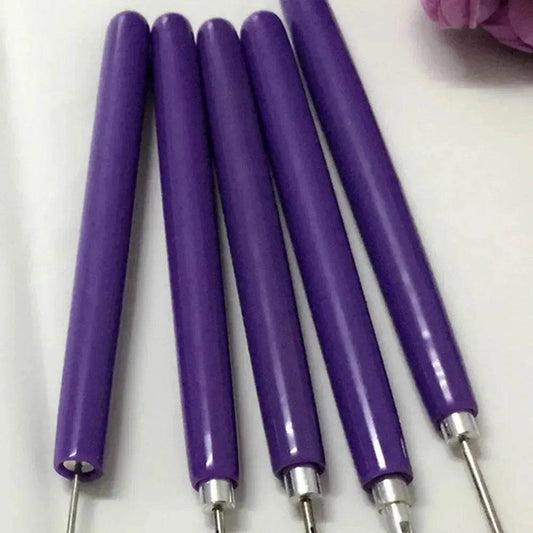 5PC Quilling Paper roller Long And Short Quilling Needle Roll Paper Pen - www.Shopthatapp.com
