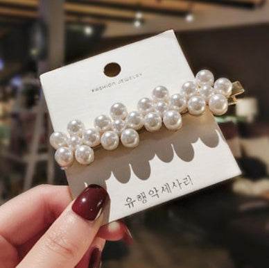 Elegant Pearl Bling Hair Clip - www.Shopthatapp.com