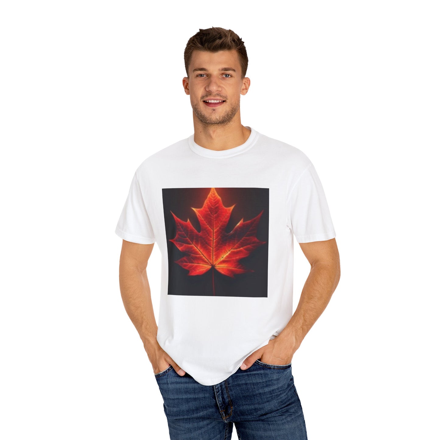 Autumn Leaf Unisex T-Shirt, Fall Fashion Tee, Nature Lover Gift, Eco-Friendly Apparel, Seasonal Style, Cozy Casual Wear