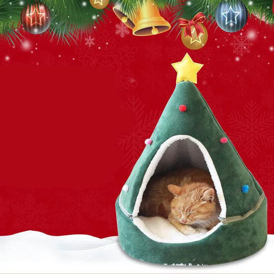 Christmas tree cat litter - www.Shopthatapp.com