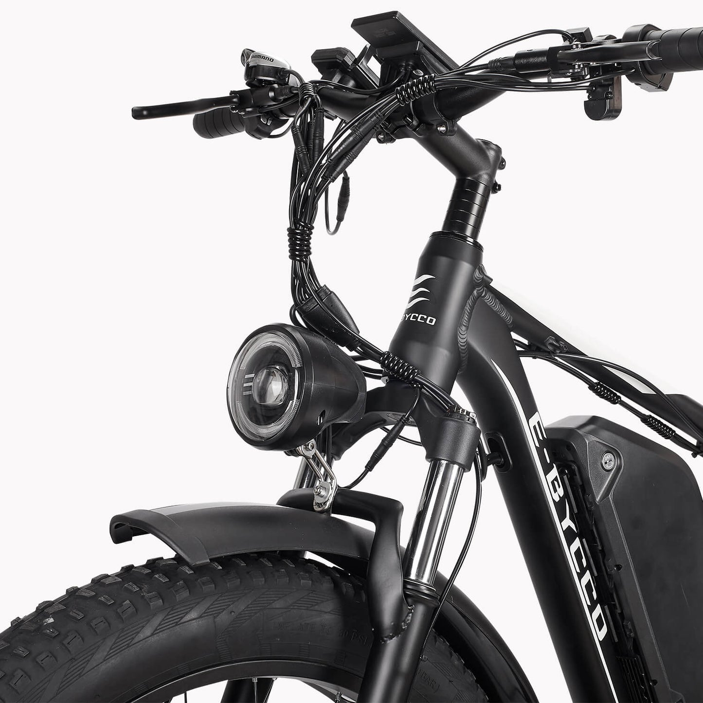 E·Bycco 26"EB7PRO Electric Bike 2000W Peak 3000W 52V23Ah Battery - www.Shopthatapp.com