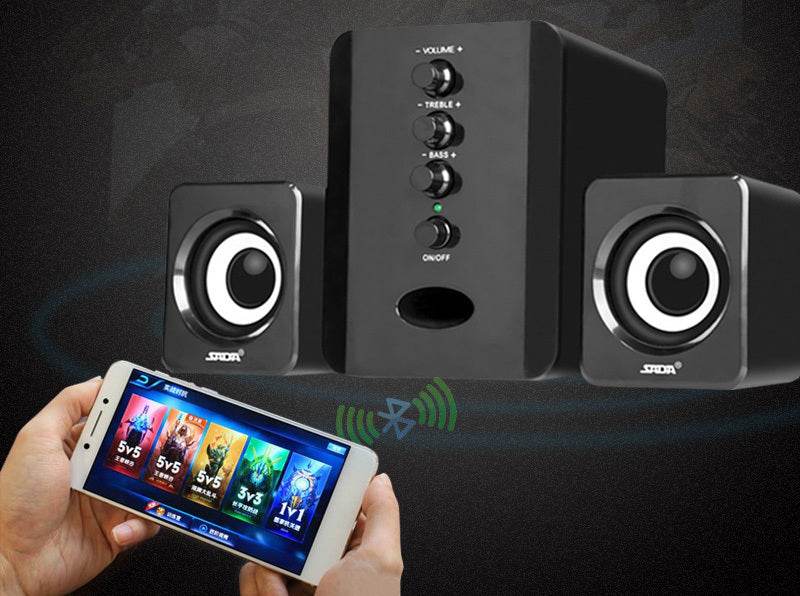 SADA Home Audio Speakers Computer D-202 Combination Music-Player Subwoofer-Sound-Box Smart-Phones Stereo - www.Shopthatapp.com