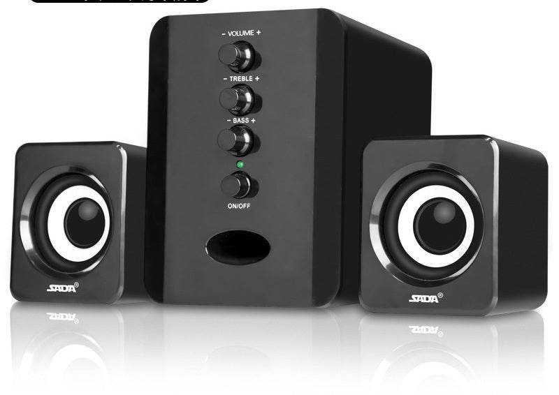 SADA Home Audio Speakers Computer D-202 Combination Music-Player Subwoofer-Sound-Box Smart-Phones Stereo - www.Shopthatapp.com