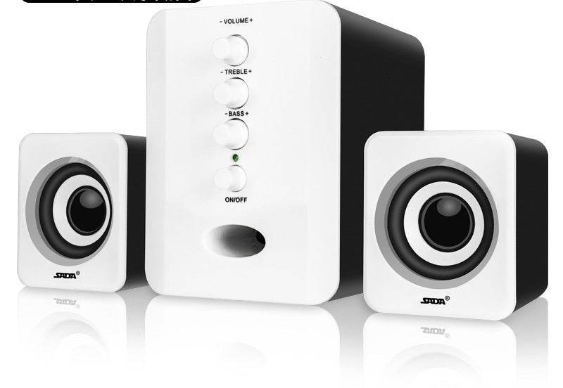SADA Home Audio Speakers Computer D-202 Combination Music-Player Subwoofer-Sound-Box Smart-Phones Stereo - www.Shopthatapp.com
