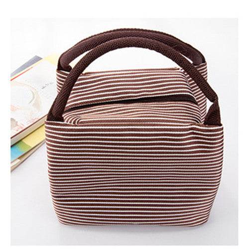 Thermal Insulated Strip Work Lunch Bag - www.Shopthatapp.com