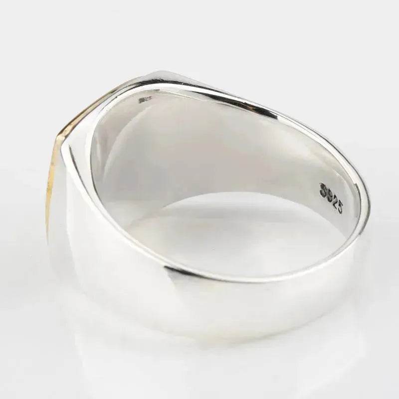 European And American Simple Gold Brushed Men'S Ring Middle East Foreign Trade Fashion Men'S Ring Jewelry - www.Shopthatapp.com