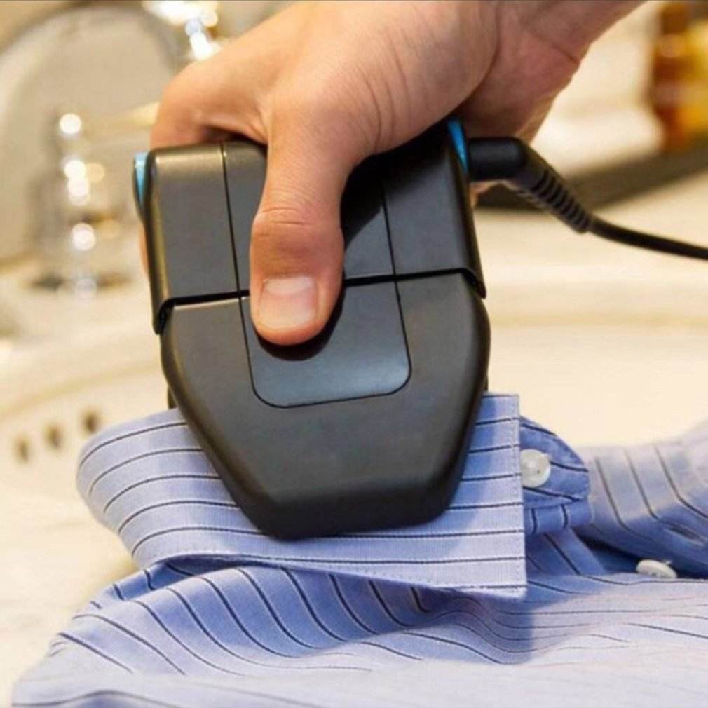 New Portable Travel Folding Mini Electric Iron Small Household Hand-Held Garment Ironing Machine - www.Shopthatapp.com