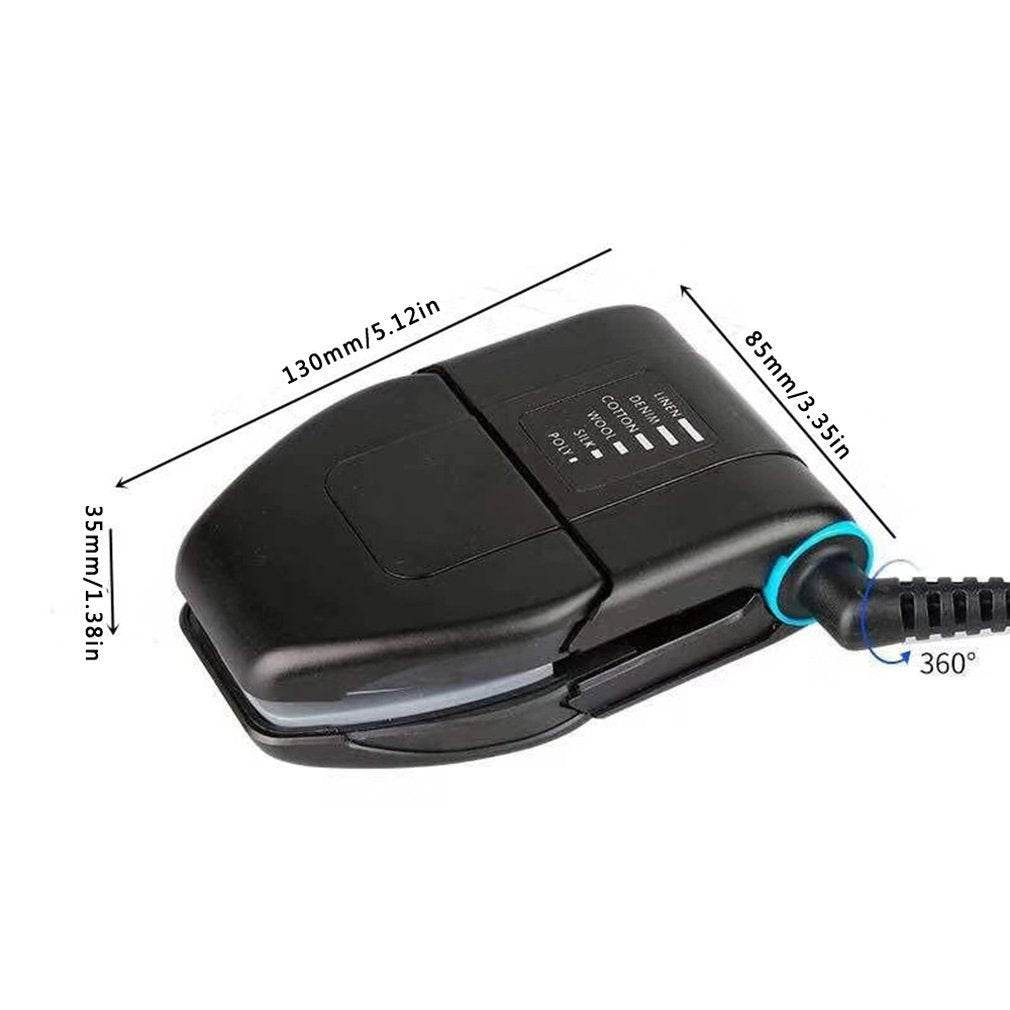 New Portable Travel Folding Mini Electric Iron Small Household Hand-Held Garment Ironing Machine - www.Shopthatapp.com