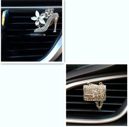 Creative Car Perfume High Heels Car Air Outlet Perfume Clip Car Air Freshener