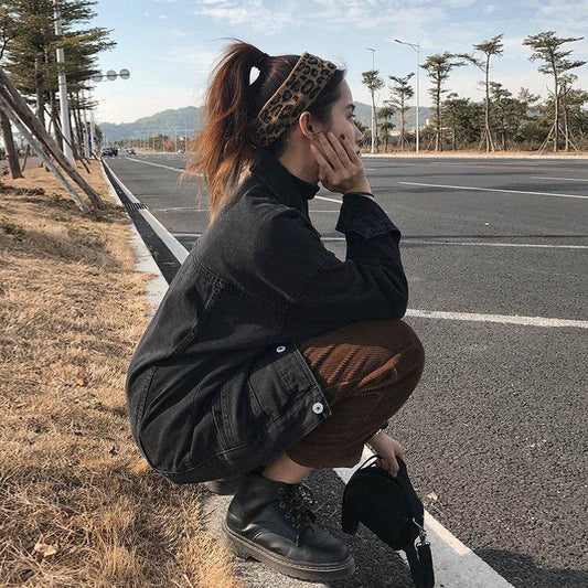 Casual Unisex Oversized loose Washed Denim Jacket - www.Shopthatapp.com