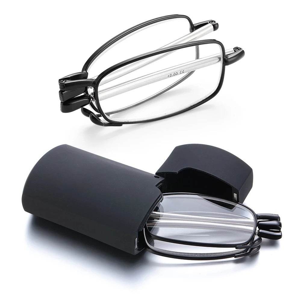 Foldable And Portable Retractable Reading Glasses - www.Shopthatapp.com