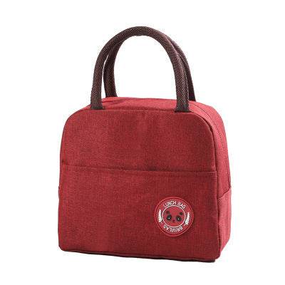 Oxford Cloth Lunch Box Bag with Aluminum Foil Insulation Layer - www.Shopthatapp.com