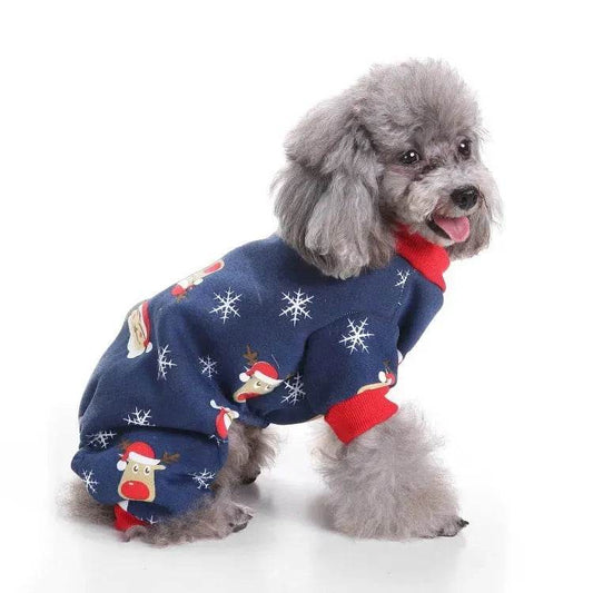 Christmas old man dog clothes - www.Shopthatapp.com