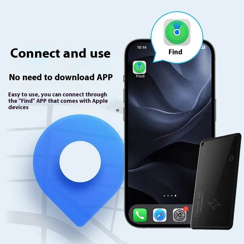 Locator Smart Wallet Carry-on Items Anti-loss Wireless Alarm Device - www.Shopthatapp.com