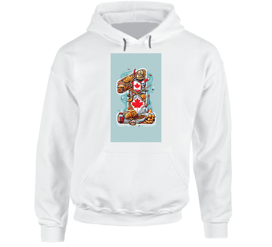 Canadian # 1 Hoodie - www.Shopthatapp.com