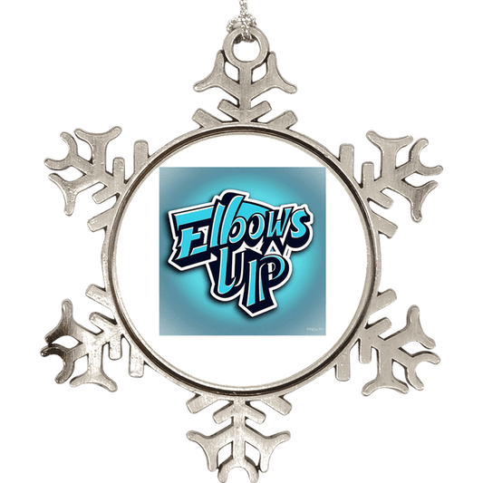 Elbows Up Holiday Ornament - www.Shopthatapp.com