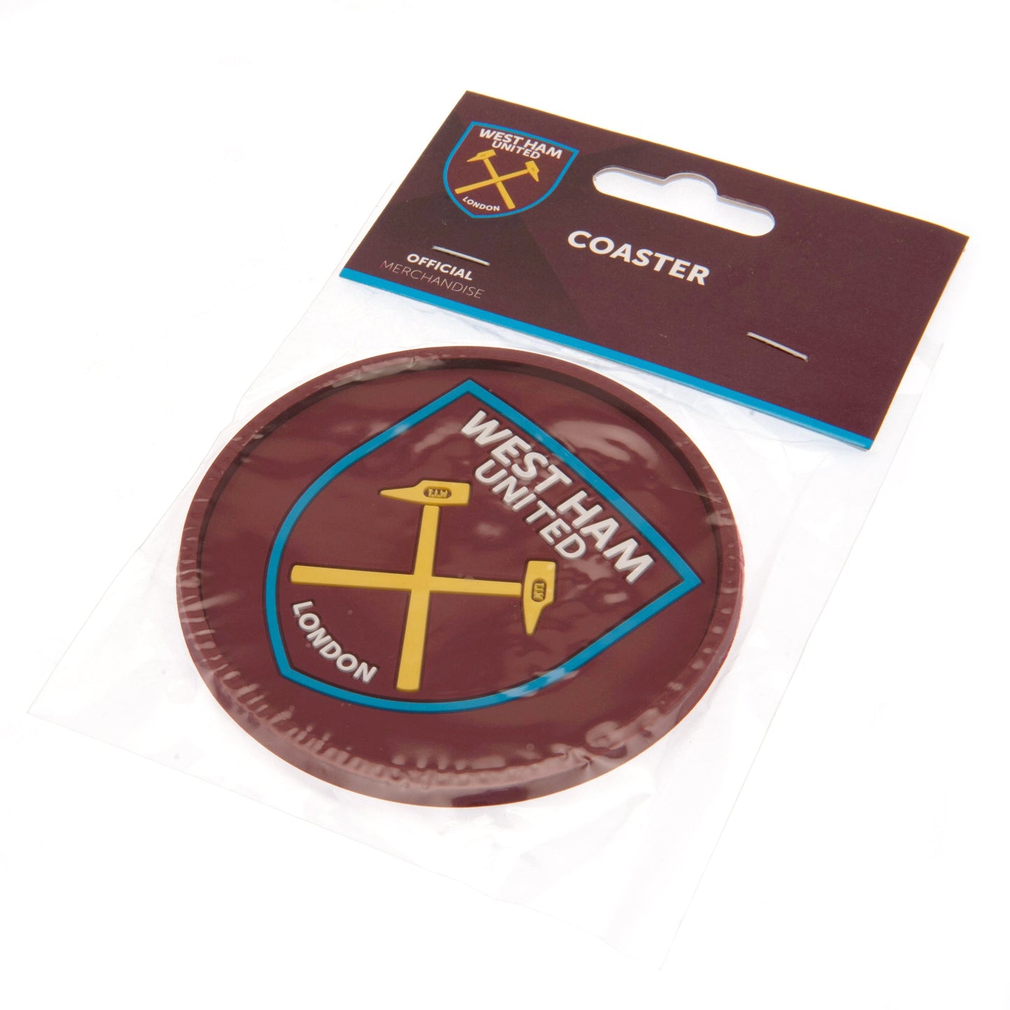 Dessous de verre en silicone West Ham United FC