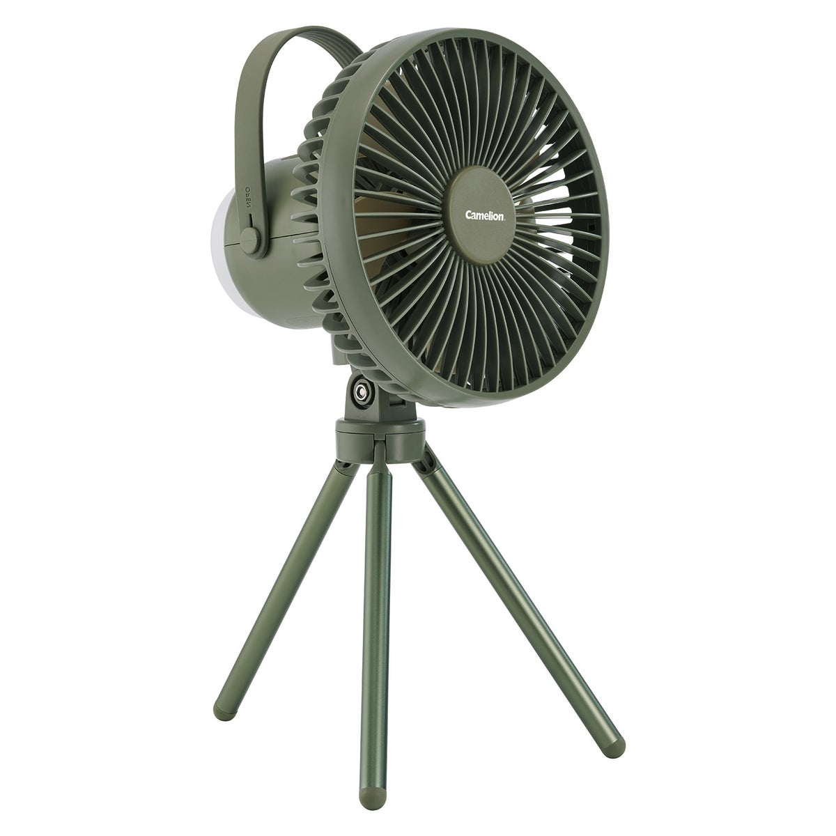 Camelion Rechargeable Camping Fan with LED Light-Camping supplies-www.Shopthatapp.com-Snake Oil Guru