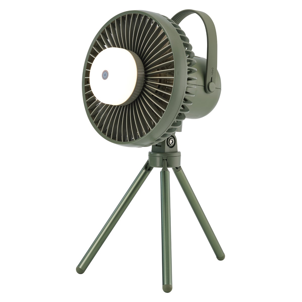 Camelion Rechargeable Camping Fan with LED Light-Camping supplies-www.Shopthatapp.com-Snake Oil Guru